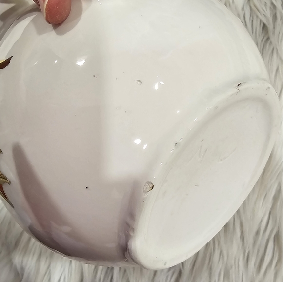 Vintage porcelain gold  leafs  pitcher - Picture 6 of 12